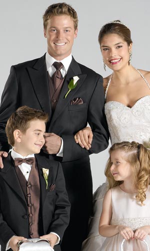 Style 37: Joseph Abboud<br> Super 120s 1-Button Faille Peak