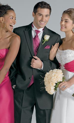 Style 52: Perry Ellis<br> Marseille 2-Button Inset Peak