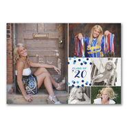 Confetti Grad - Graduation Announcement