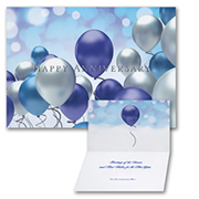 Celebration Balloons - Anniversary Card