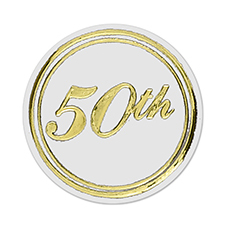 50th Seal - Gold