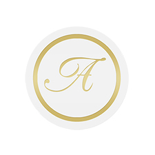 Gold Monogram Seal - A to Z