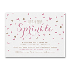 Baby Sprinkle - Baby Shower Invitation