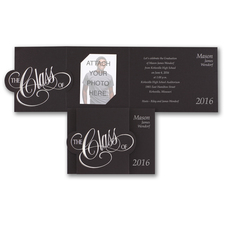 Class Act - Invitation - Black