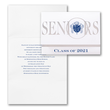 Crested Seniors - Invitation