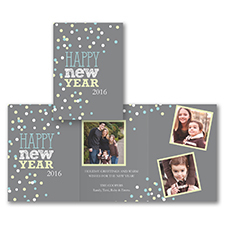 New Year Bubbles - Holiday Card