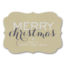 Merry Christmas Glitter - Holiday Card