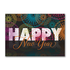 Sparkling New Year - Holiday Card