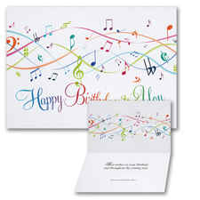 Musical Birthday - Birthday Card