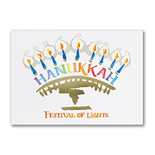 Light Festival Holiday Card