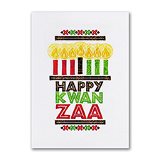 Happy Kwanzaa - Holiday Card