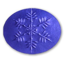 Blue Snowflake Seal