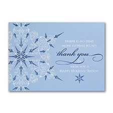 Business Thank You Snowflake