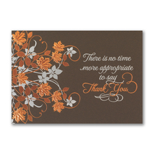 Thankful Appreciation - Thanksgiving Card