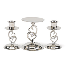 Sparkling Love Candle Stand Set