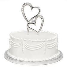 Sparkling Love Cake Pick