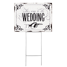 Vintage Wedding Sign