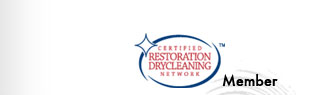 Certified Restoration Drycleaning Network Member